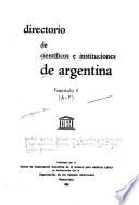 Directorio de científicos e instituciones de Argentina