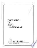 Directorio de tesis universitarias