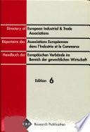 Directory of European Industrial & Trade Associations
