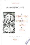 Discurso de Carlos V en Roma en 1536