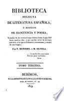 Discurso preliminar. Poesia lirica. Poesia elegiaca. Poesia bucolica. Poesia descriptiva