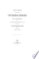 Discurso pronunciado en la Universidad literaria de Granada en la solemne apertura del curso de 1886 á 1887