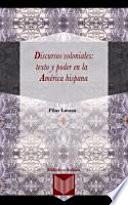 Discursos coloniales