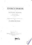 Discursos de Santiago Estrada