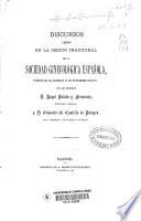 Discursos leídos en la sesión inaugural de la Sociedad Ginecológica Española, verificada el domingo 11 de noviemde 1877