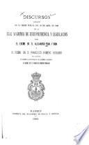 Discursos leídos en la sesión pública del 28 de abril de 1890 de la Real Academia de Jurisprudencia y Legislación