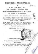 Discursos predicables o Las homilías del ilustrísimo y venerable señor don fray Gerónimo Bautista de Lanuza