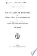 Disertaci_on preliminar. El F_isal de Abenh_azam