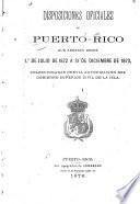 Disposiciones oficiales de Puerto Rico que abrazan desde 1 de Julio de 1872 a 31 de Diciembre de 1873