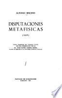 Disputaciones metafísicas (1638)
