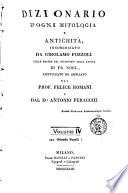 Dizionario d'ogni mitologia e antichità