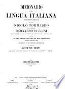Dizionario della lingua italiana