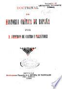 Doctrinal de historia crítica de España