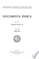 Documenta Indica
