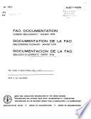 Documentación de la FAO.