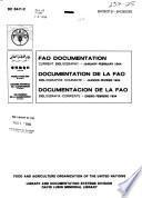Documentación de la FAO.