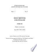 Documentos coloniales