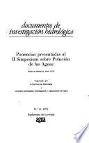 Documentos de investigación hidrológica
