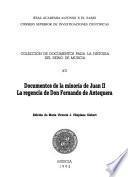 Documentos de la minoría de Juan II