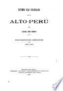 Documentos ineditos de 1808 y 1809