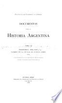 Documentos para la historia argentina