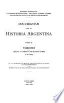 Documentos para la historia argentina