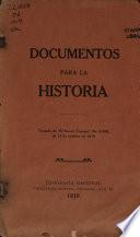 Documentos para la historia