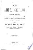 Don Jaime el conquistador