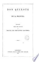 Don Quixote de la Mancha
