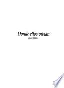 Donde ellos vivían