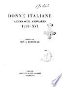 Donne italiane almanacco annuario