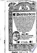 Dotrina de religiosos