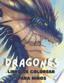 Dragones Libro de colorear para niños