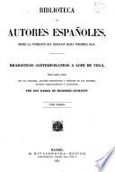 Dramáticos contemporáneos a Lope de Vega