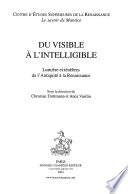 Du visible à l'intelligible