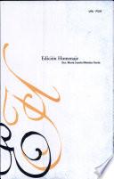 Edicion Homenaje Dra. Maria Josefa Mendez Costa