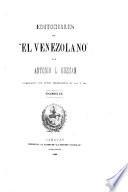 Editoriales de El Venezolano.
