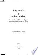 Educación y saber andino