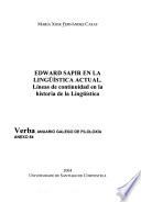 Edward Sapir en la lingüística actual