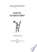 Efecto invernadero