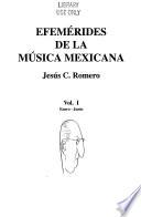 Efemérides de la música mexicana: Enero-Junio
