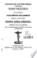 Ejercicio de las tres horas