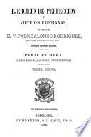 Ejercicio de perfección y virtudes cristianas