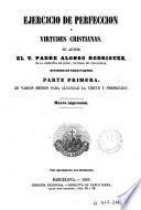 Ejercicio de perfeccion y virtudes cristianas