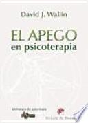 El apego en psicoterapia