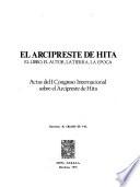 El Arcipreste de Hita