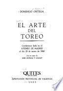 El arte del toreo