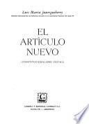 El artículo nuevo
