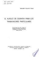 El auxilio de cesantía para los trabajadores particulares