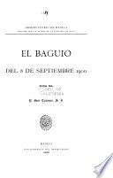 El baguio del 8 de septiembre 1900